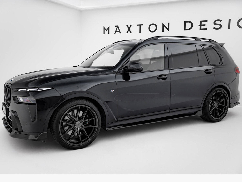 Carbon Fiber Side Skirts BMW X7 M-Pack G07 Facelift - Wayside Performance