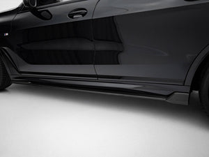 Carbon Fiber Side Skirts BMW X7 M-Pack G07 Facelift - Wayside Performance