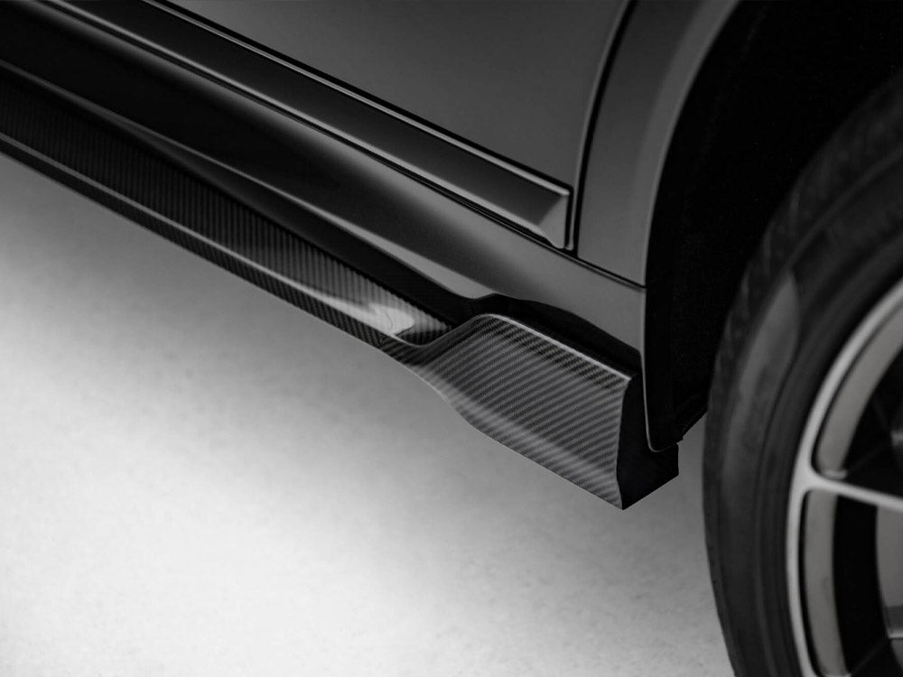 Carbon Fiber Side Skirts BMW X7 M-Pack G07 Facelift - Wayside Performance
