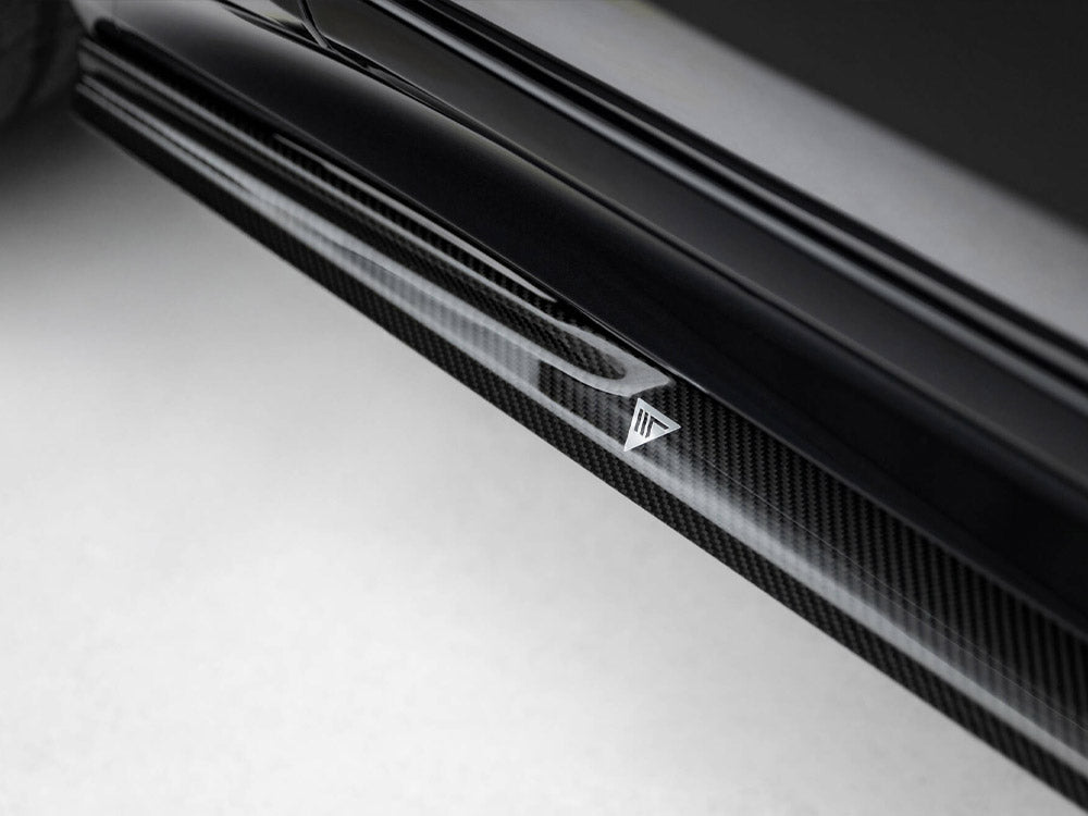 Carbon Fiber Side Skirts BMW X7 M-Pack G07 Facelift - Wayside Performance