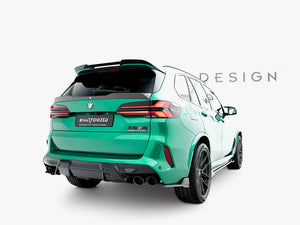 Prepreg Carbon Fiber Rear Side Splitters BMW X5 M F95 Facelift - Wayside Performance