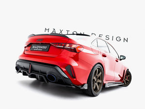 Maxton Design Spoiler CAP 3D Audi A3 / A3 S-Line / S3 / RS3 Sedan 8Y - Wayside Performance