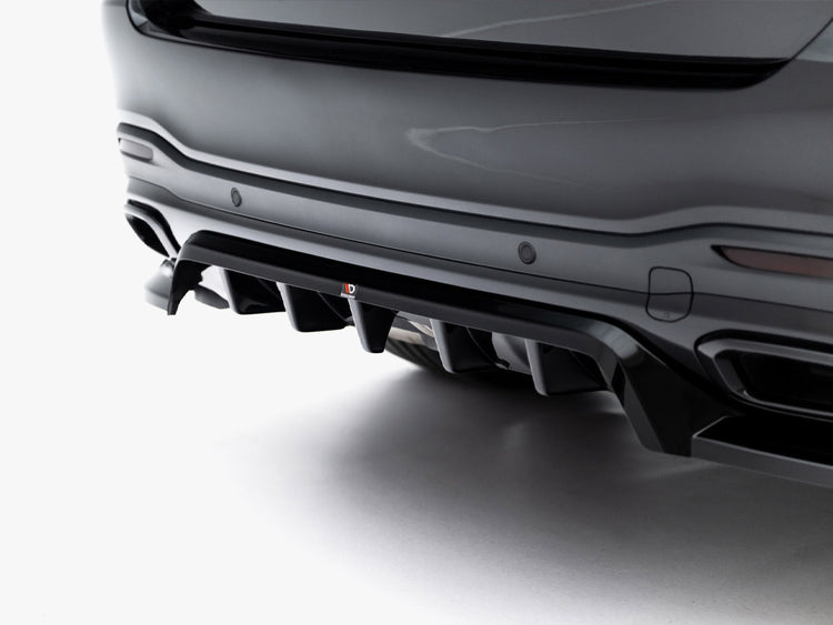 Maxton Design Rear Splitter (Vertical Bars) Mercedes-benz Gls Amg-line X167 Facelift - Wayside Performance