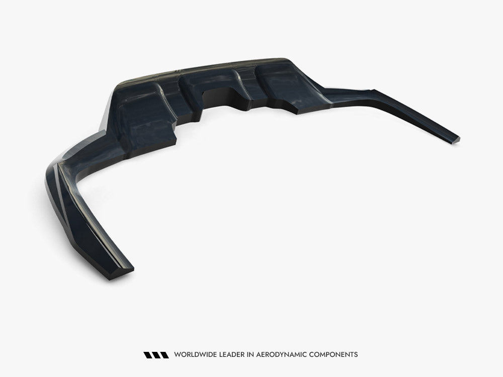 Maxton Design Rear Splitter (Vertical Bars) Mercedes-benz Gls Amg-line X167 Facelift - Wayside Performance