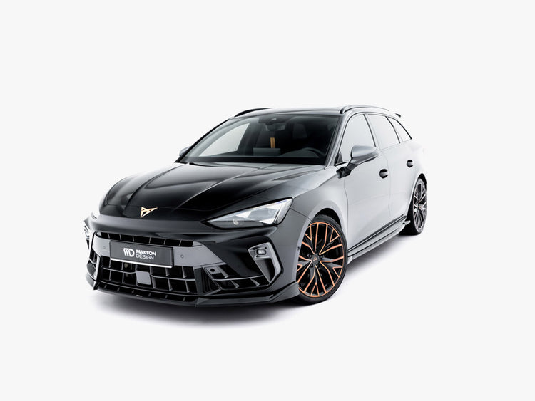 Maxton Design Front Splitter V.1 Cupra Leon St / Hatchback Mk1 Facelift - Wayside Performance