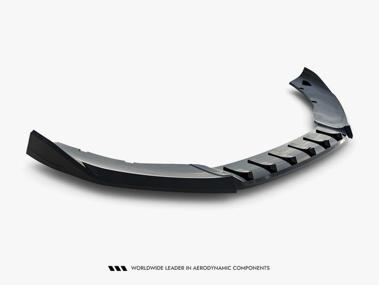 Maxton Design Front Splitter V.1 Cupra Leon St / Hatchback Mk1 Facelift - Wayside Performance