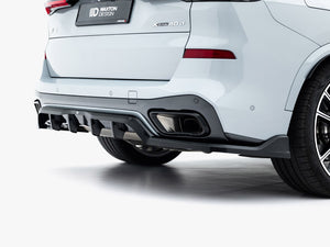 Maxton Design Rear Splitter (Vertical Bars) V.2 BMW X5 M-Pack G05 Facelift - Wayside Performance