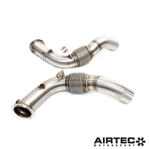 Airtec Motorsport De-cat Downpipe for Bmw S63 Engine (M5/m6) - Wayside Performance