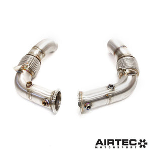 Airtec Motorsport De-cat Downpipe for Bmw S63 Engine (M5/m6) - Wayside Performance