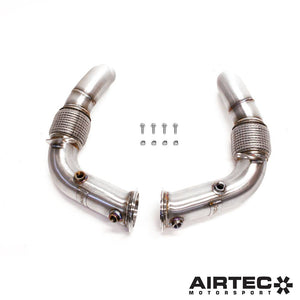 Airtec Motorsport De-cat Downpipe for Bmw S63 Engine (M5/m6) - Wayside Performance