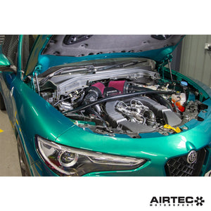 Airtec Motorsport Induction Kit for Alfa Romeo Stelvio Quadrifoglio 2.9 V6 - Wayside Performance