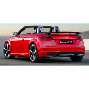 Supersprint rear muffler delete for Audi TT MK3 Coupè/Roadster 2.0 tdi (184 hp) 2015- - Wayside Performance