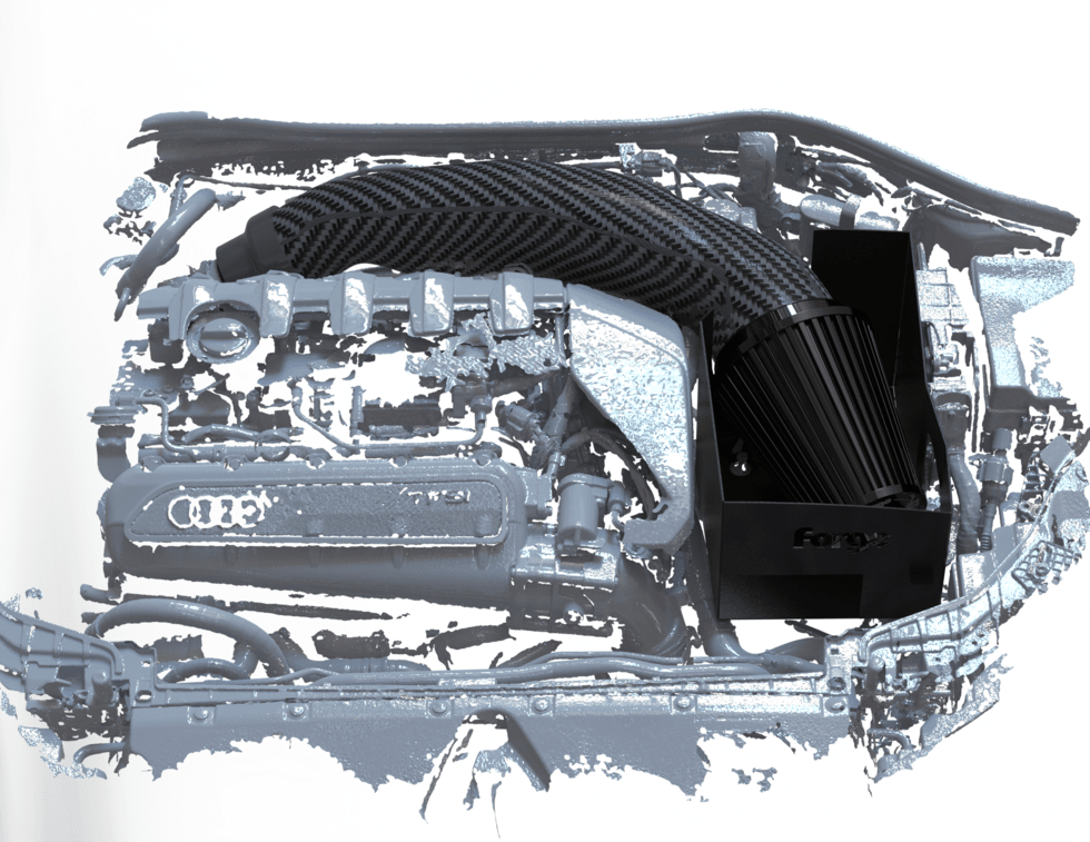Forge Motorsport Carbon Fibre Induction Kit for Audi RS3 8Y/8V, RSQ3 (F3), & TTRS (8S) - Wayside Performance