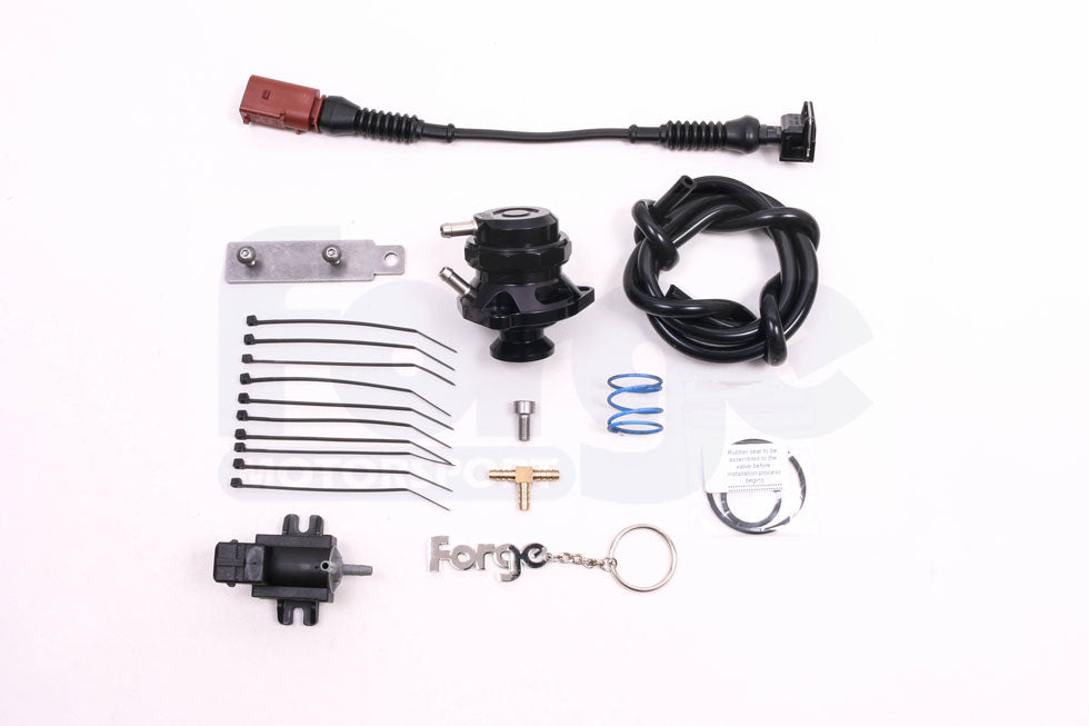 Forge Motorsport Recirculation Valve and Kit for Audi and VW 1.8 and 2.0 TSI/TFSI - Wayside Performance