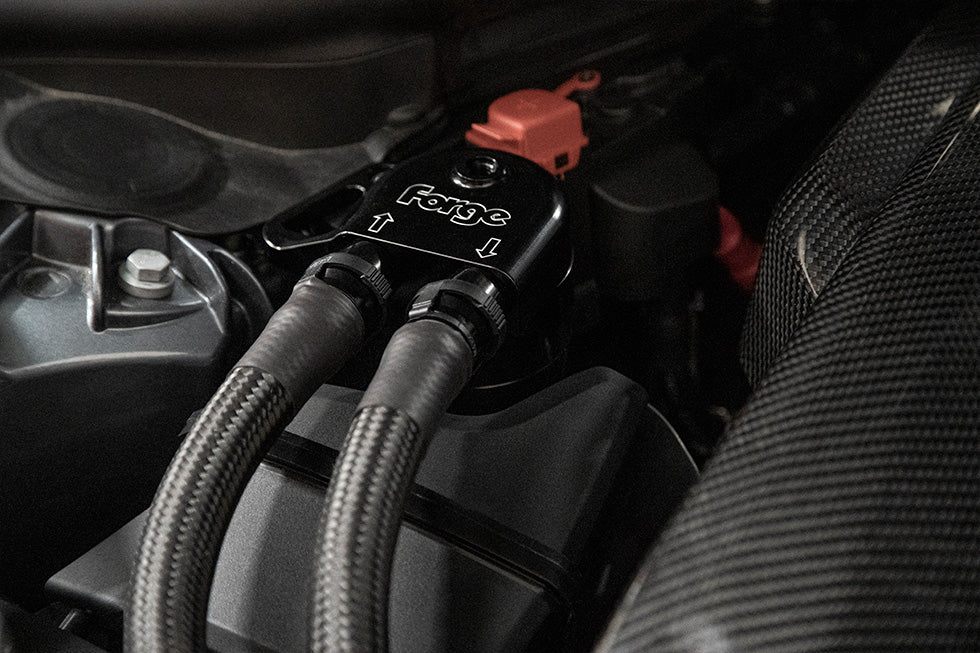 Forge Motorsport Toyota Supra Mk5 (A90) & BMW Z4 (B58) Oil Catch Can - Wayside Performance 