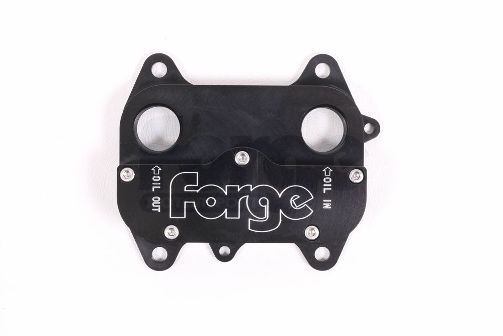 Forge Motorsport VW, Audi, Skoda, and Seat 1.6TDi and 2.0TDi Oil Cooler Take-Off Plate - Wayside Performance