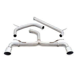 VW Golf R-Line (Mk8) 1.5 TSI (20>) 'GTI Style' Dual Exit Venom GPF Back Performance Exhaust - Wayside Performance