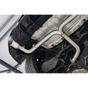 VW Golf R-Line (Mk8) 1.5 TSI (20>) 'GTI Style' Dual Exit Rear Box Section Performance Exhaust - Wayside Performance
