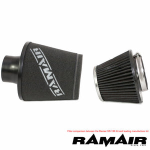 Ramair Performance Foam Induction Kit for Ford Fiesta ST150 MK5 - Black Hose - Wayside Performance
