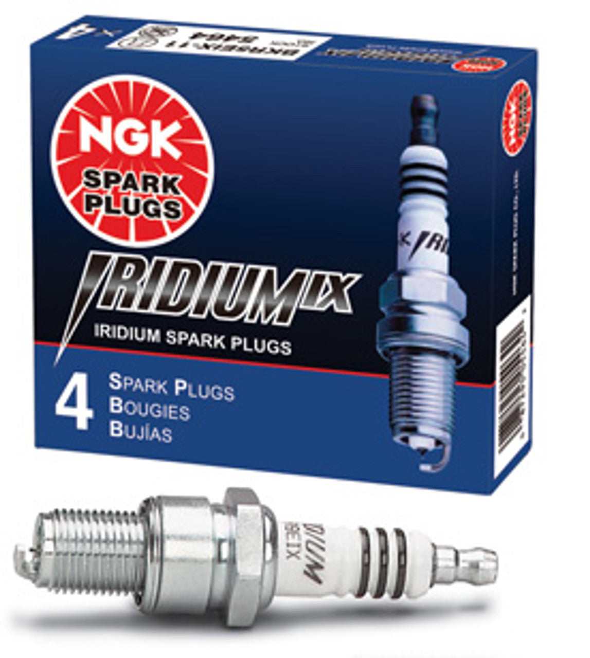 NGK Iridium X Spark Plug Set of 4 for 2.0 TSI (EA888 Gen1 / Gen2) and TFSI (EA113) - Wayside Performance 