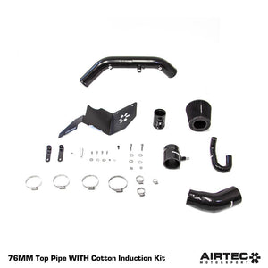 Filter Airtec Motorsport Rs-style 76mm Top Induction Pipe for Fiesta St180 - Wayside Performance