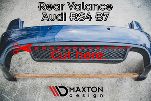 Rear Valance Audi RS4 B7 - Wayside Performance