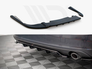 Central Rear Splitter V.1 (Vertical Bars) Volvo V90 Mk2 - Wayside Performance