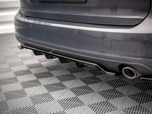 Central Rear Splitter V.1 (Vertical Bars) Volvo V90 Mk2 - Wayside Performance