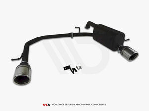 Ford Fiesta Mk7 High Quality Dual Exit Stainless Steel Axle-back Exhaust System With Silencer and Exhaust Pipes - Wayside Performance
