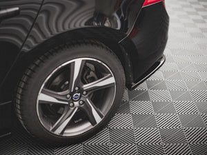 Rear Side Splitters Volvo S60 R-design MK2 (2014-2018) - Wayside Performance