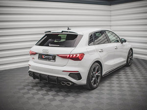 Maxton Design Spoiler Cap V.1 Audi Rs3 / S3 / A3 S-line Sportback 8y (2020-) - Wayside Performance