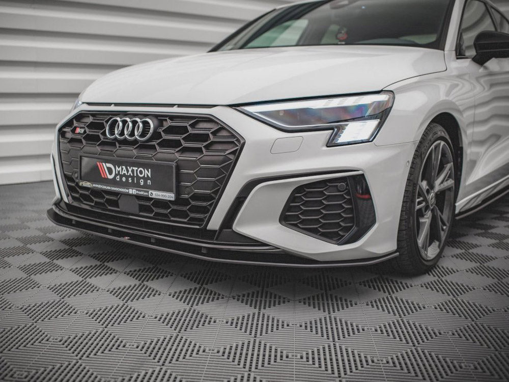 Maxton Design Street Pro Front Splitter Audi S3 / A3 S-line 8y (2020-) - Wayside Performance