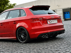 Maxton Design Rear Side Splitters Audi S3 / A3 S-line 8v Hatchback / Sportback - Wayside Performance