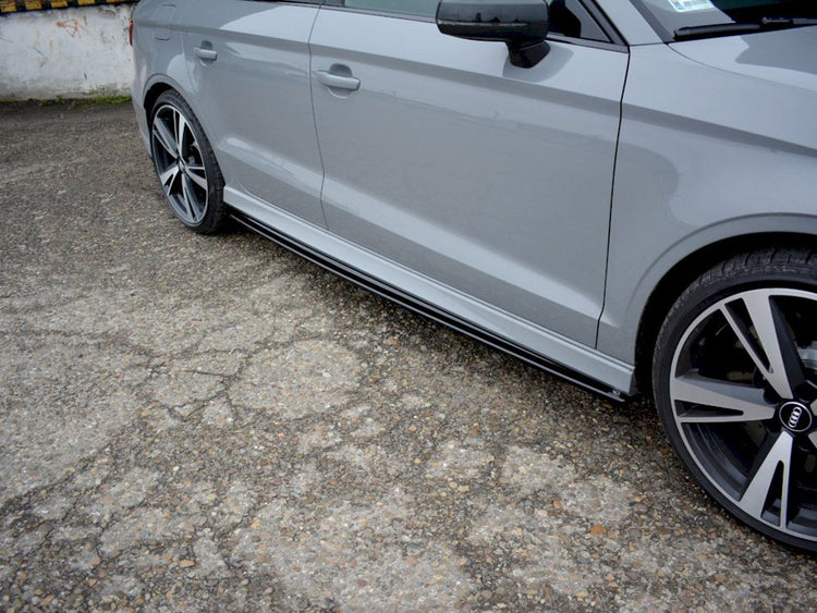 Maxton Design Side Skirts Diffusers Audi Rs3 8v Facelift Sedan (2017-20) - Wayside Performance