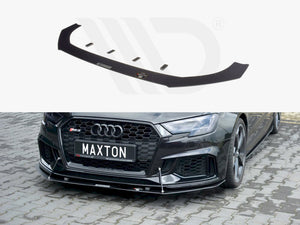 Maxton Design Front Racing Splitter V.1 Audi Rs3 8v Facelift Sportback (2017-20) - Wayside Performance