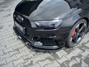 Maxton Design Front Racing Splitter V.1 Audi Rs3 8v Facelift Sportback (2017-20) - Wayside Performance