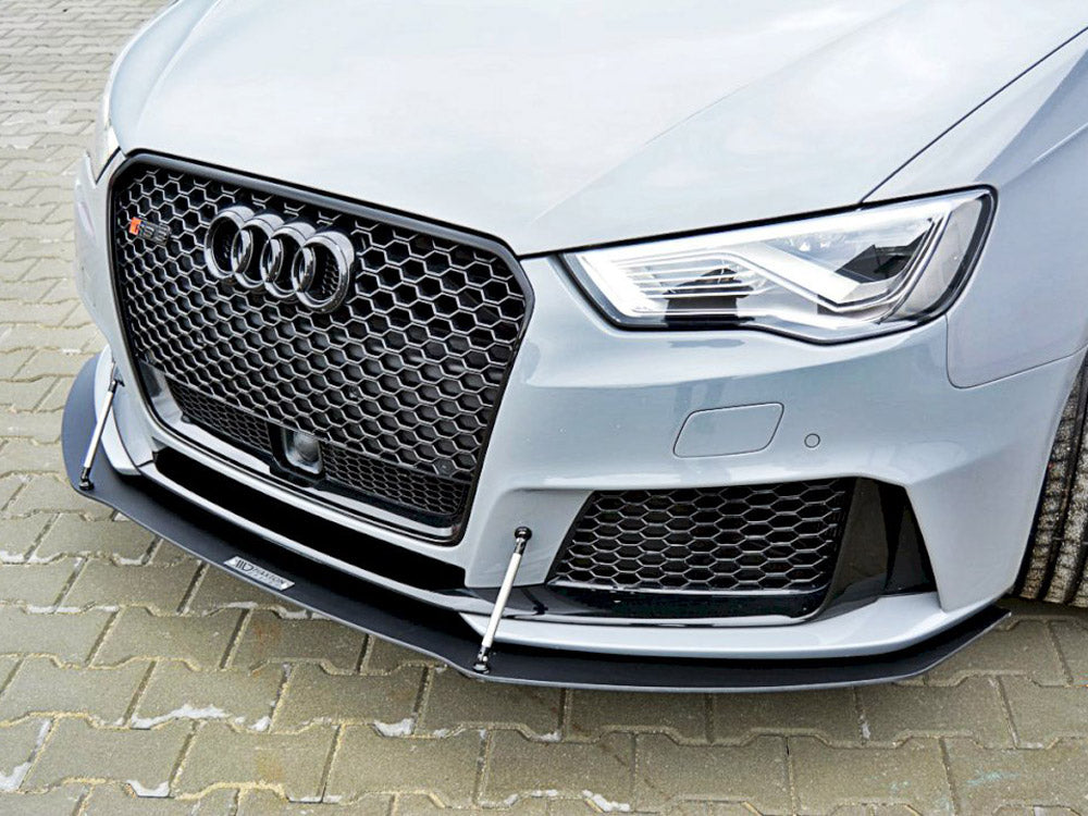 Maxton Design Front Racing Splitter Audi Rs3 8va Sportback Pre-facelift (2015-2016) - Wayside Performance