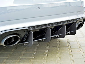 Maxton Design Rear Diffuser Audi Rs3 8va Sportback Pre-facelift (2015-2016) - Wayside Performance