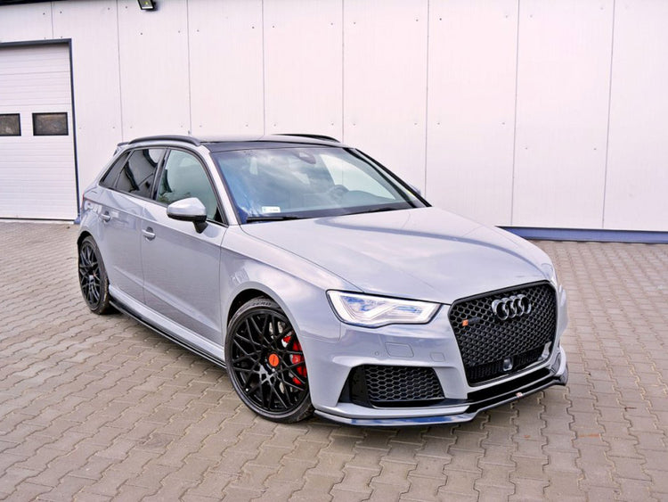 Maxton Design Front Splitter V.1 Audi Rs3 8va Sportback Pre-facelift (2015-2016) - Wayside Performance