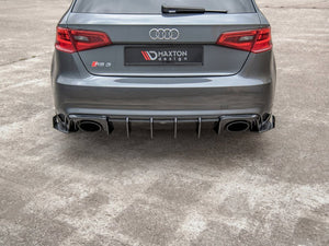 Maxton Design Racing Rear Side Splitters (+flaps) Audi Rs3 8v Sportback (2015-2016) - Wayside Performance