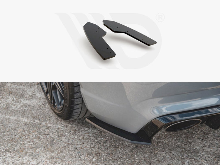 Maxton Design Racing Rear Side Splitters Audi Rs3 8v Sportback (2015-2016) - Wayside Performance