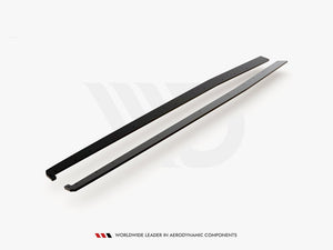 Maxton Design Racing Side Skirt Splitters Audi Rs3 8v Sportback (2015-2016) - Wayside Performance