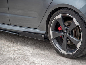 Maxton Design Side Skirt Flaps Audi Rs3 8v Sportback (2015-2016) - Wayside Performance
