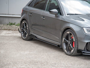Maxton Design Side Skirt Flaps Audi Rs3 8v Sportback (2015-2016) - Wayside Performance