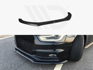 Maxton Design Front Splitter V.1 Audi S4 B8/ A4 B8 S-line Facelift - Wayside Performance