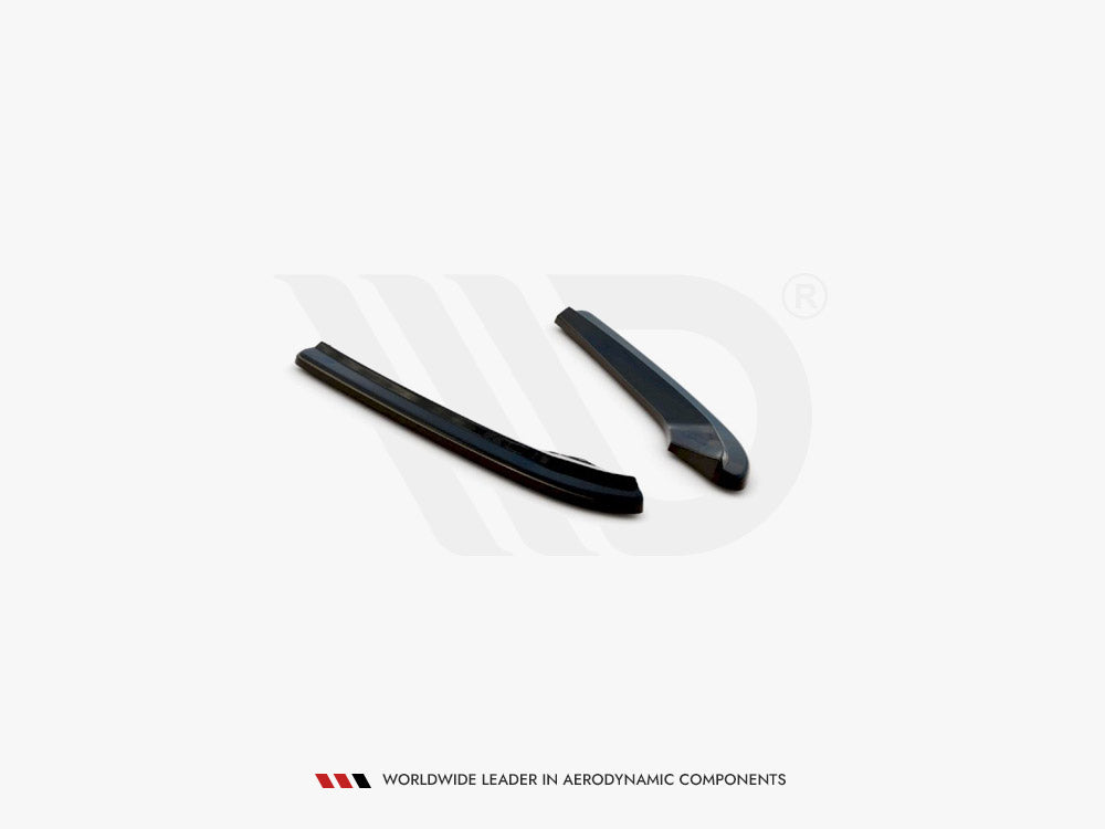 Maxton Design Rear Side Splitters Audi S4/ A4 S-line B8 Sedan (2008-2011) - Wayside Performance