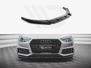 Maxton Design Front Splitter V.3 Audi S4 / A4 S-line B9 (2015-2019) - Wayside Performance