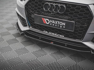 Maxton Design Front Splitter V.3 Audi S4 / A4 S-line B9 (2015-2019) - Wayside Performance
