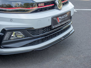 Front Splitter V.4 Vw Polo Mk6 Gti (2017-2021) - Wayside Performance