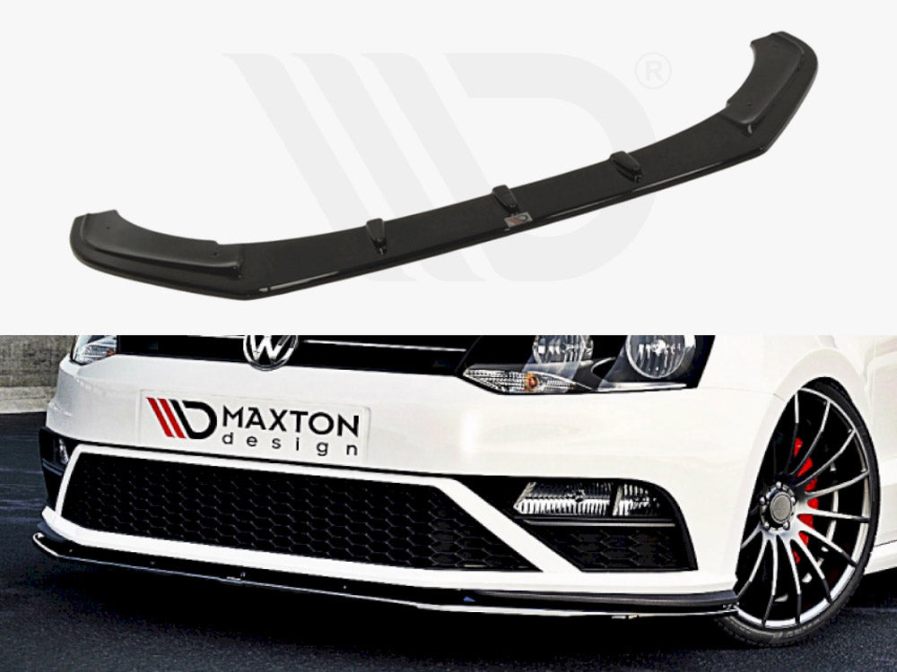 Front Splitter V.1 Vw Polo Mk5 Gti (Facelift) (2015-2017) - Wayside Performance 